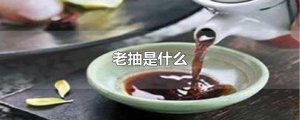 ​老抽是什么