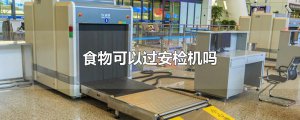​食物可以过安检机吗
