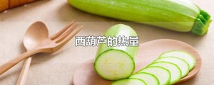 ​西葫芦的热量