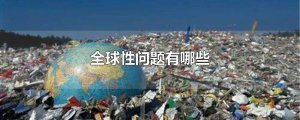 ​全球性问题有哪些