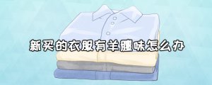 ​新买的衣服有羊膻味怎么办?新买的衣服有羊膻味如何解决