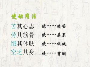 ​必先劳其筋骨苦其心志饿其体肤是什么意思（必先劳其筋骨苦其心志饿其体肤的意