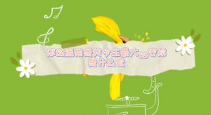 ​你的温柔是我今生最大的守候是什么歌（歌词你的温柔是我今生最大的守候是什么