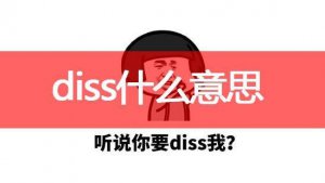 ​diss是什么意思中文（带你了解网络流行语之一）