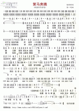 ​策马奔腾原唱（对应的歌词内容是什么）