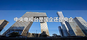 ​中央电视台是国企还是央企（中央电视台是不是国企）