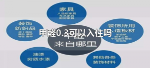 ​甲醛0.3可以入住吗（房间甲醛0.3可以入住吗）