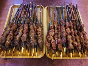 ​红柳烤肉配方（木和烟是关键）