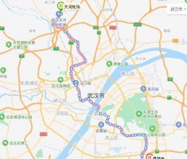 ​武汉地铁二号线线路图,武汉地铁二号线有那些车站各是什么站点
