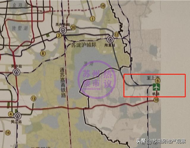 苏州23号地铁规划图（太牛28条轨交26个城际高铁站）(21)