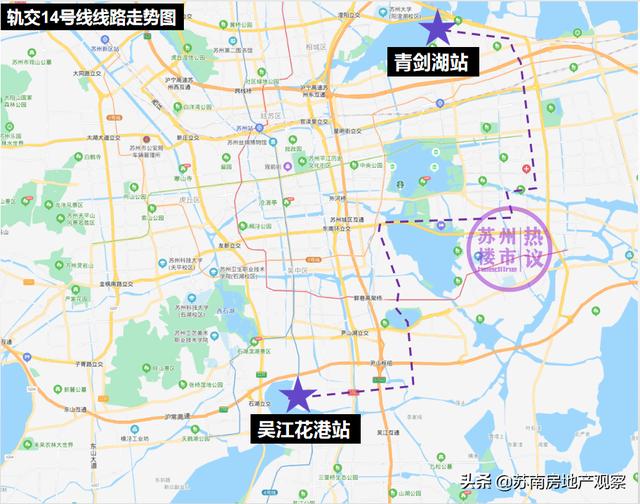 苏州23号地铁规划图（太牛28条轨交26个城际高铁站）(11)