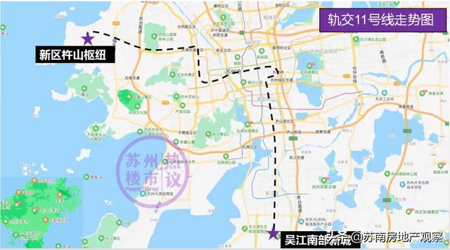 苏州23号地铁规划图（太牛28条轨交26个城际高铁站）(8)