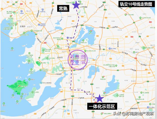 苏州23号地铁规划图（太牛28条轨交26个城际高铁站）(7)