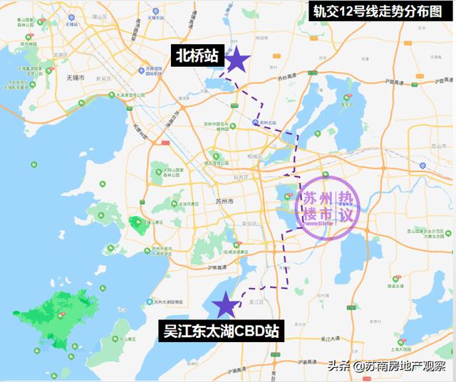 苏州23号地铁规划图（太牛28条轨交26个城际高铁站）(9)