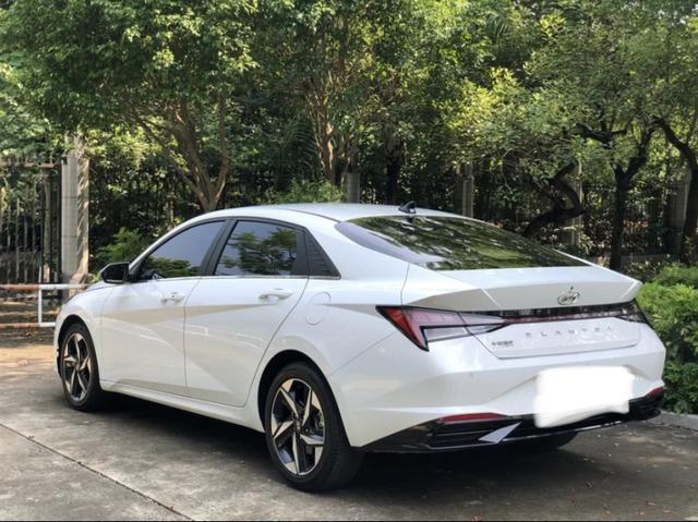 北京现代伊兰特悦动（看着满大街的现代出租车）(9)