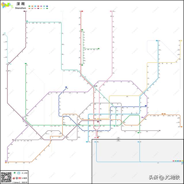 深圳地铁线路图高清晰（深圳地铁线路图）(5)