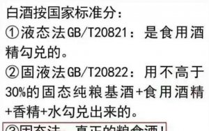 ​纯粮食酒的标准代号，国标纯粮食酒的标准代号？