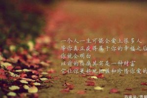 ​歌词早知爱会伤人何必太认真