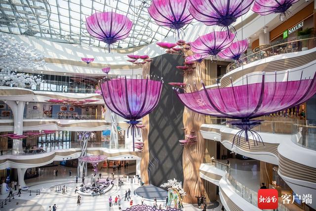 海口免税店全球最大免税店进度 原创组图世界最大单体免税店海口国际免税城开业(5)