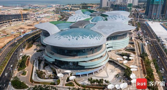 海口免税店全球最大免税店进度 原创组图世界最大单体免税店海口国际免税城开业(3)