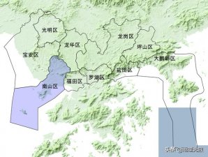 ​深圳南山桃源街道地图（深圳市南山区8街道地图）