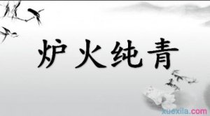 ​炉火纯青的意思解释(炉火纯青的意思和造句)