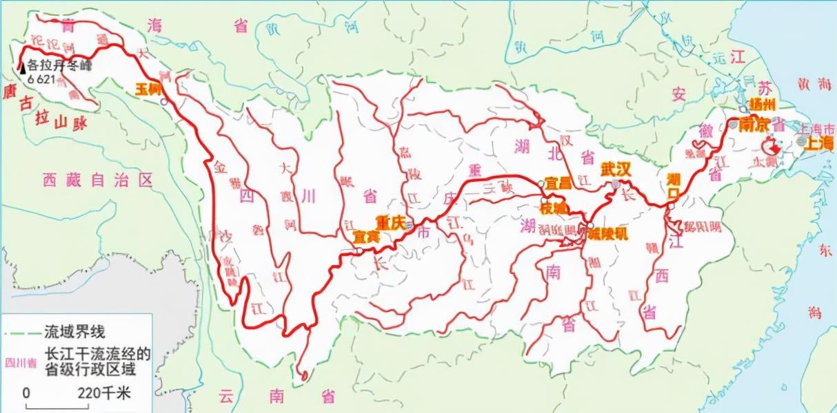 中国最大的三大河流(中国三大长河)