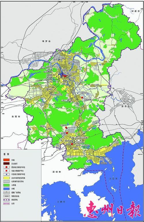 3、惠东县（东江)-大亚湾区域