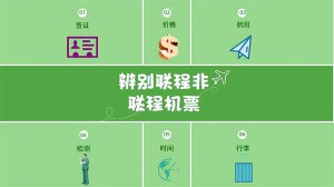​联程机票和中转机票的区别？什么叫联程机票？