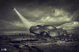 ​小说：飞机爆炸，我和空姐成为了唯一的幸存者