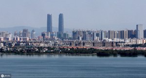 ​昆明最高楼：万达双塔实拍