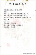 ​九本男主是权臣的言情小说系列 !
