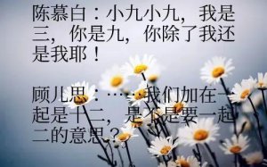 ​最爱的言情小说第四弹：东奔西顾《君子有九思》