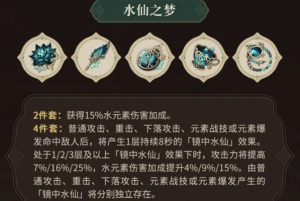 原神水仙之梦和花海甘露之光一样吗